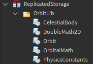 OrbitLib Installed